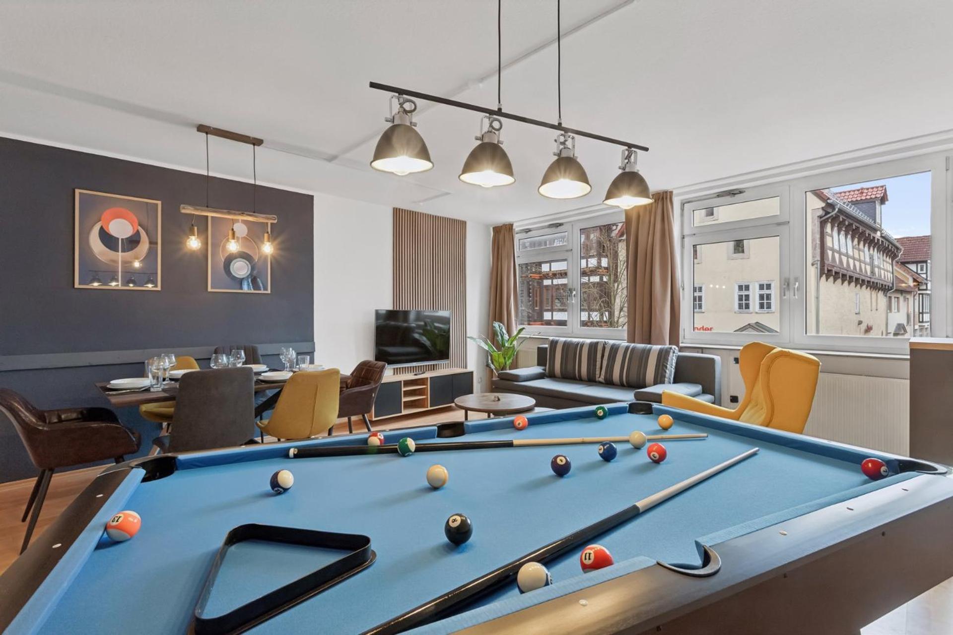 Charysma - Billard-Loft, Fussgaengerzone, Schlafzimmer Mit Smart-Tv, Parkplatz ฮาเมลน์ ภายนอก รูปภาพ